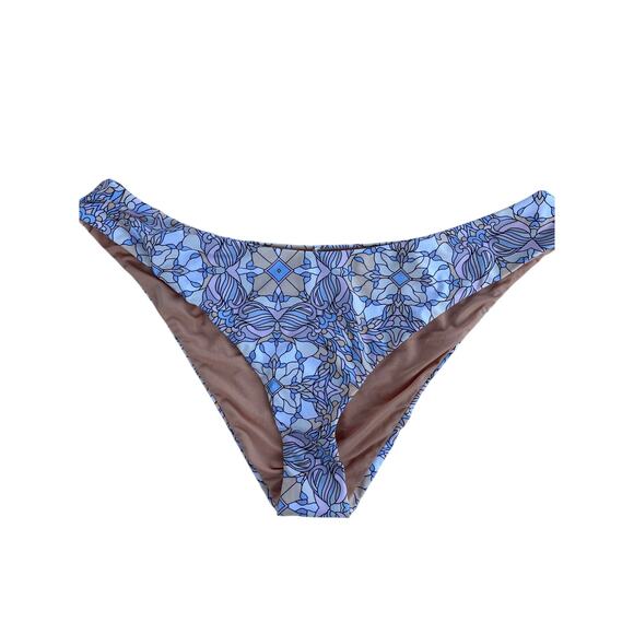NWT J. Crew Cheeky Bikini Bottom Style BF153, Kaleidoscope Pastel Design, Sz 3XL - Picture 1 of 3
